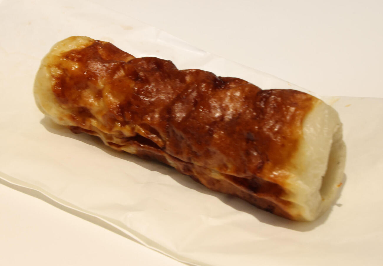 焼きちくわ（600円・焼きちくわワゴン・三塁エリア4ゲート）