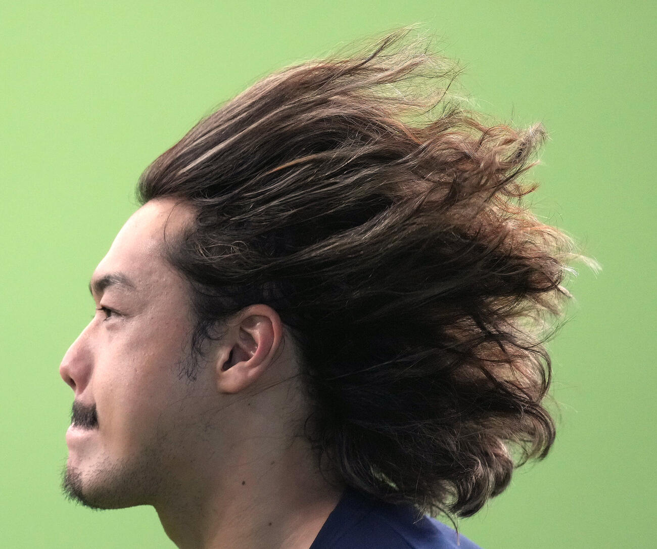 西武対日本ハム　調整する西武高橋光成（撮影・足立雅史）