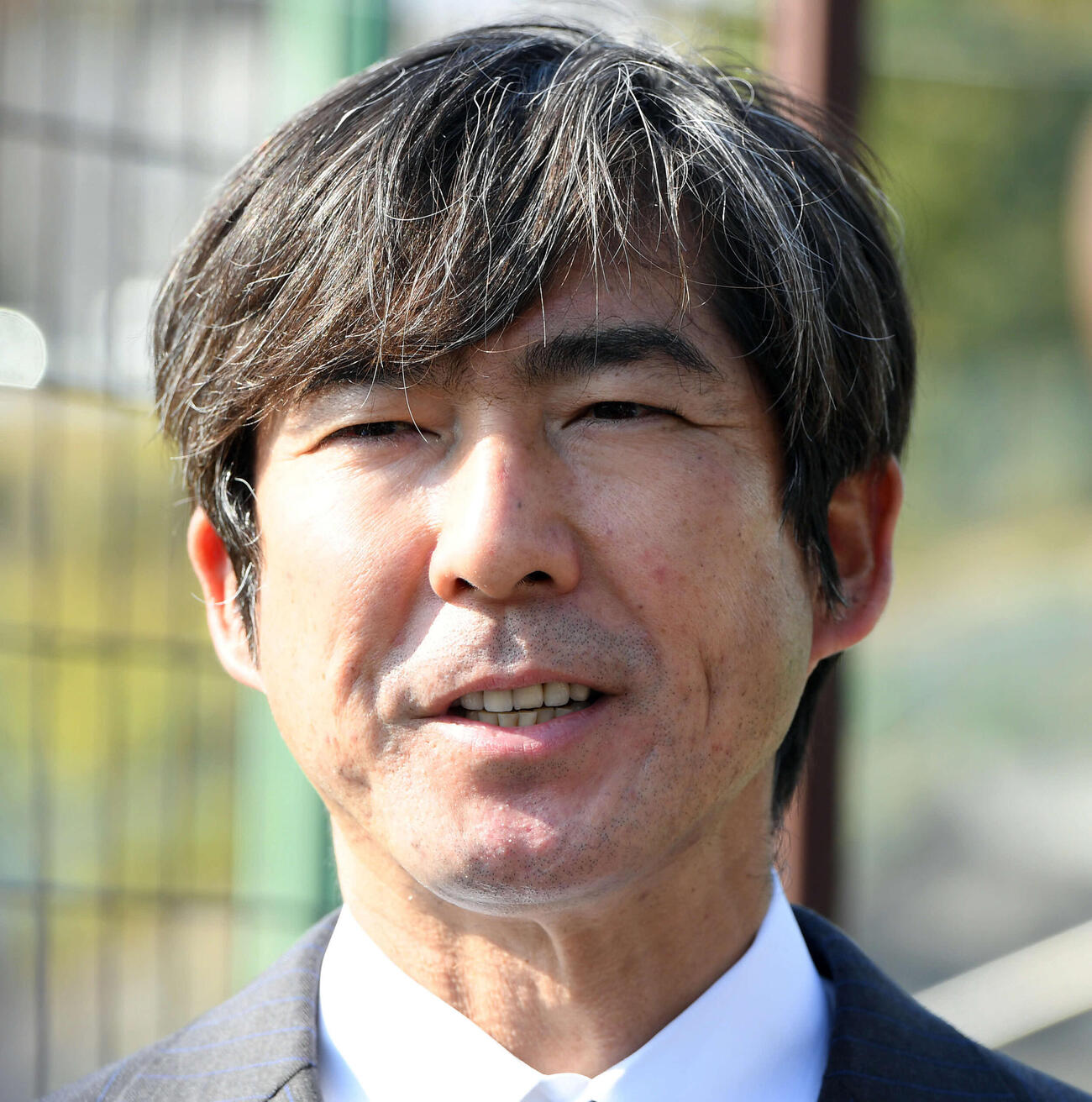 小笠原道大氏（2021年11月撮影）