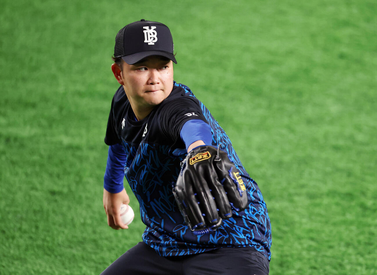 DeNA石田裕太郎（2026年10月撮影）