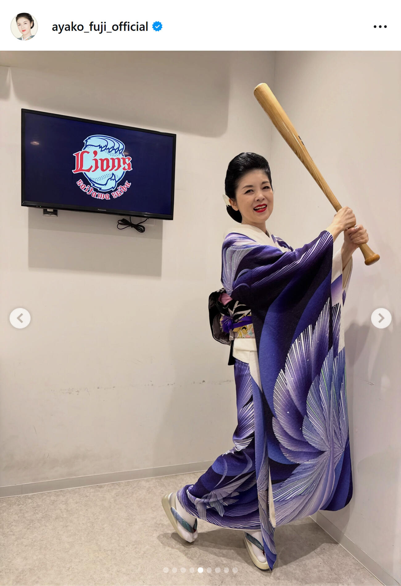 藤あや子のインスタグラムから