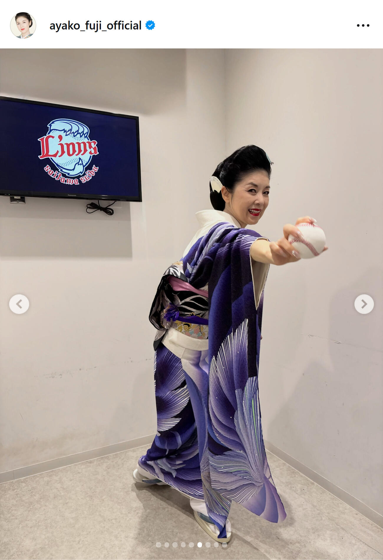 藤あや子のインスタグラムから