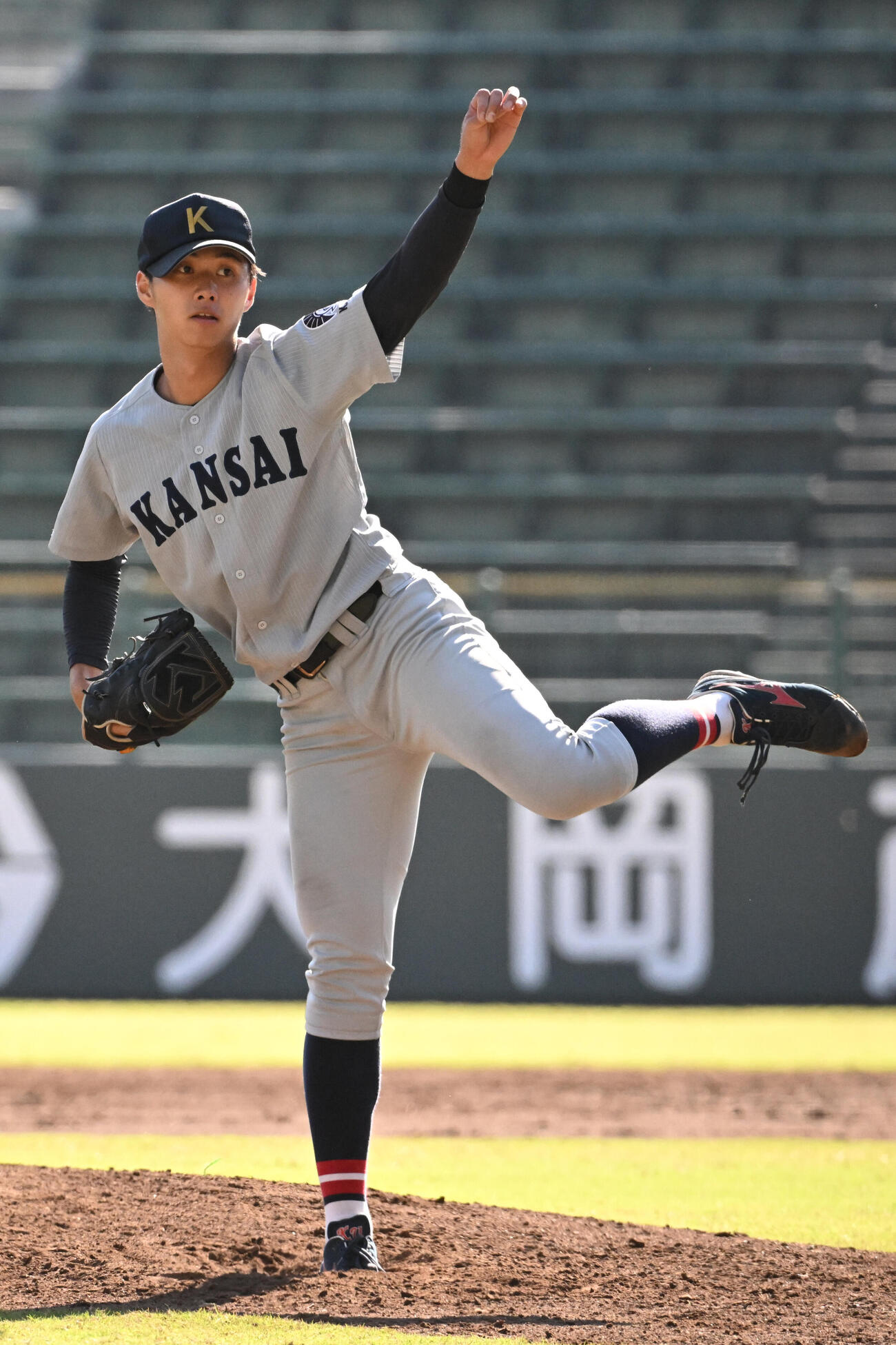 関大・米沢友翔（撮影・滝沢美穂子）
