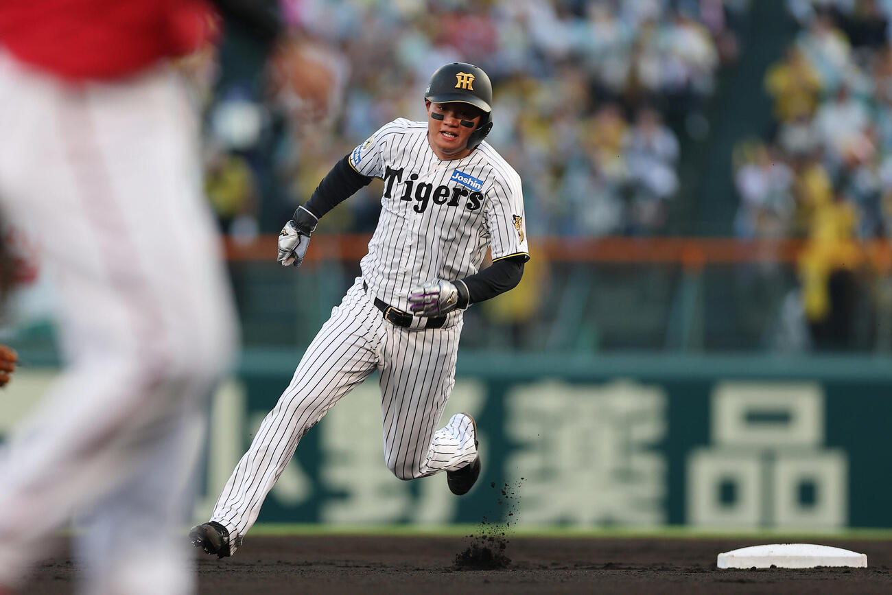 森下翔太(2026年5月撮影)