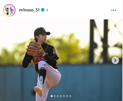 パク・ミンソのインスタグラムから
