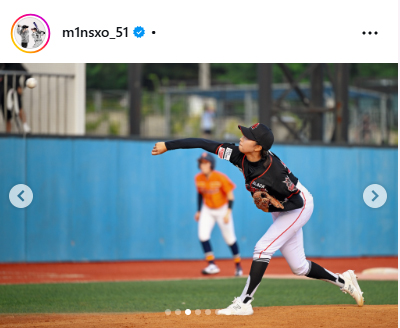 パク・ミンソのインスタグラムから