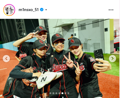 パク・ミンソのインスタグラムから
