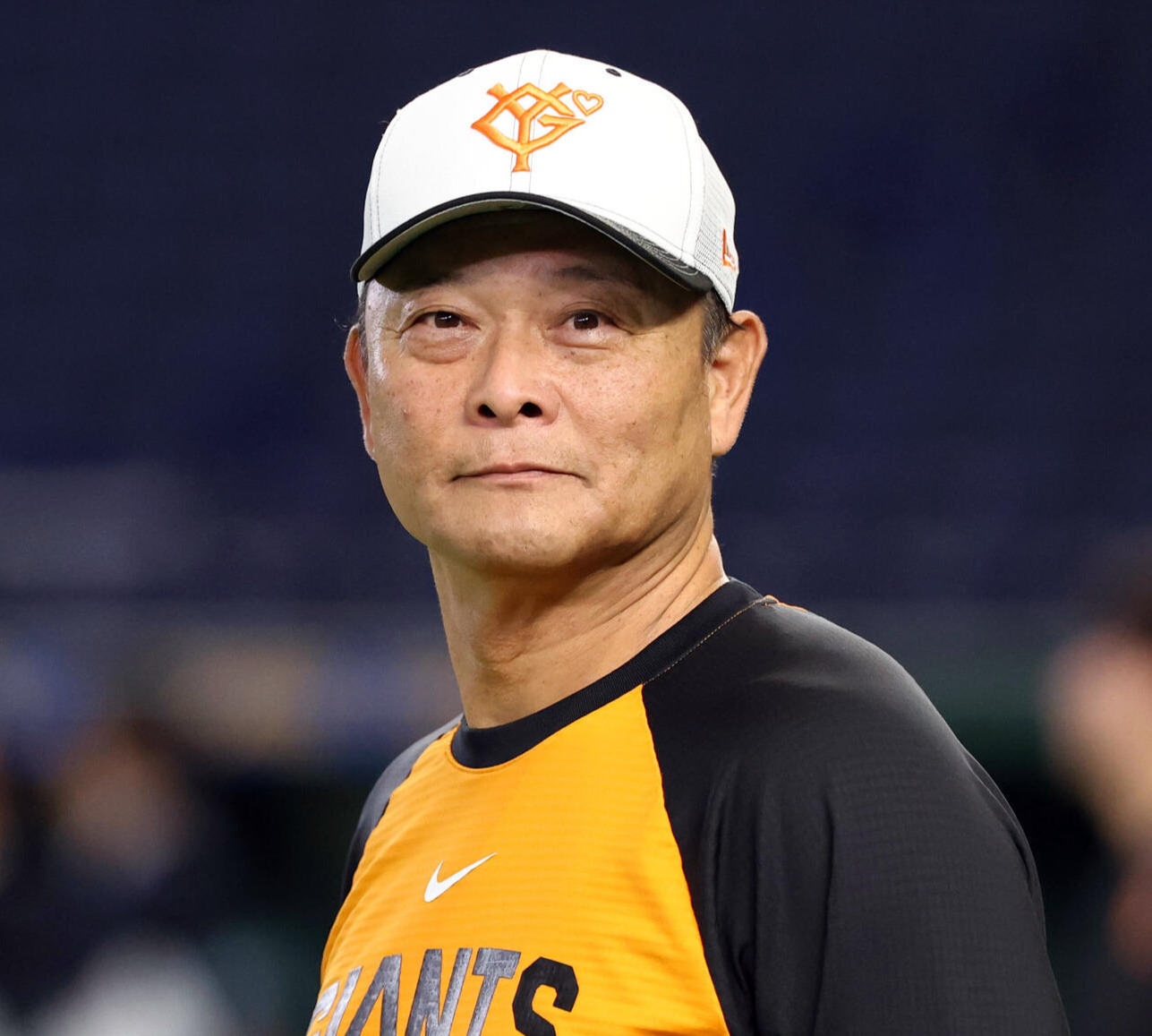 巨人橋上秀樹監督代行（2026年10月撮影）