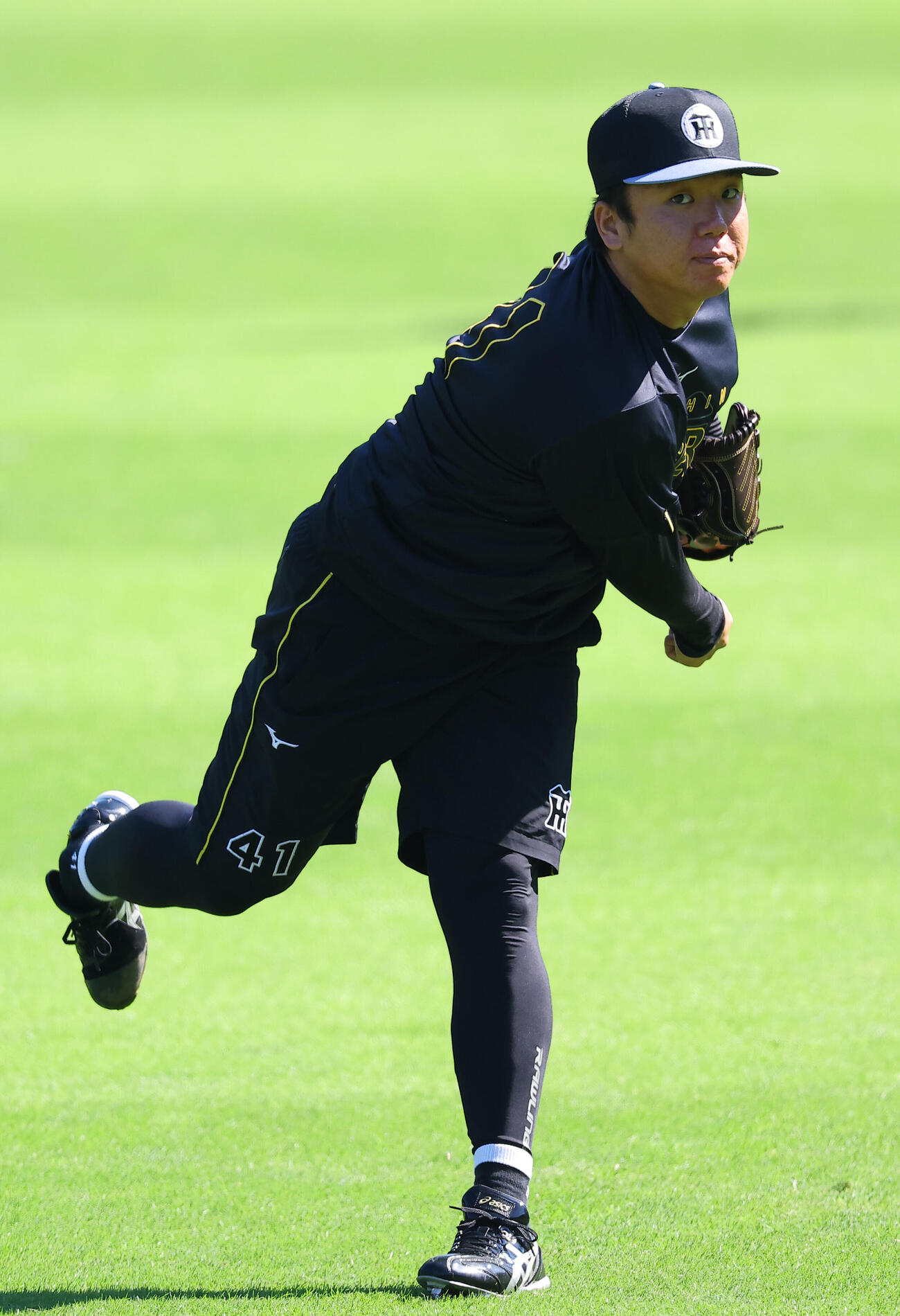阪神村上頌樹（2026年10月10日撮影）