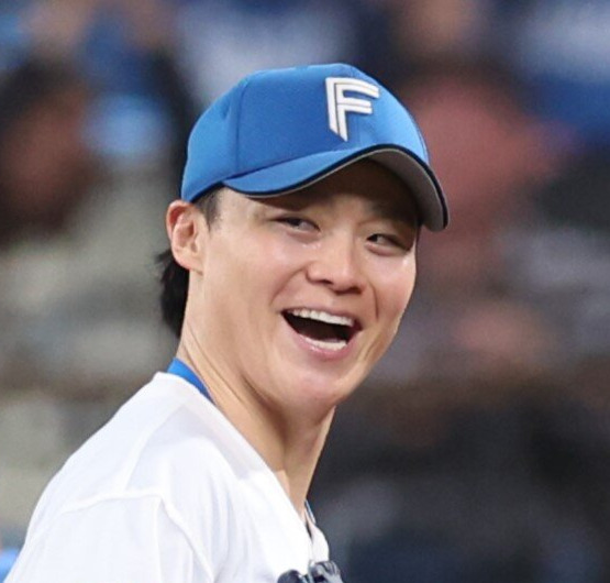 日本ハム山崎福也（2026年9月撮影）