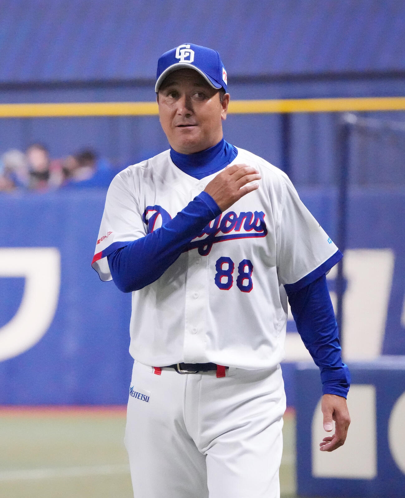 中日落合英二投手コーディネータ（2026年5月24日撮影）
