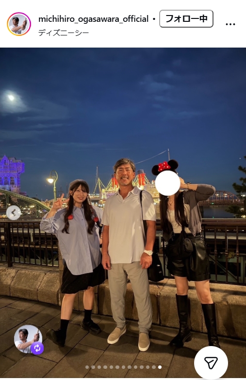 小笠原道大さんのインスタグラムから