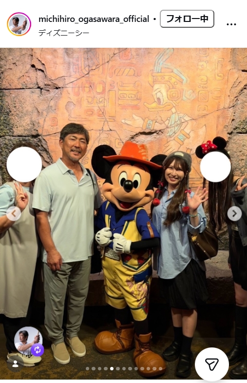 小笠原道大さんのインスタグラムから