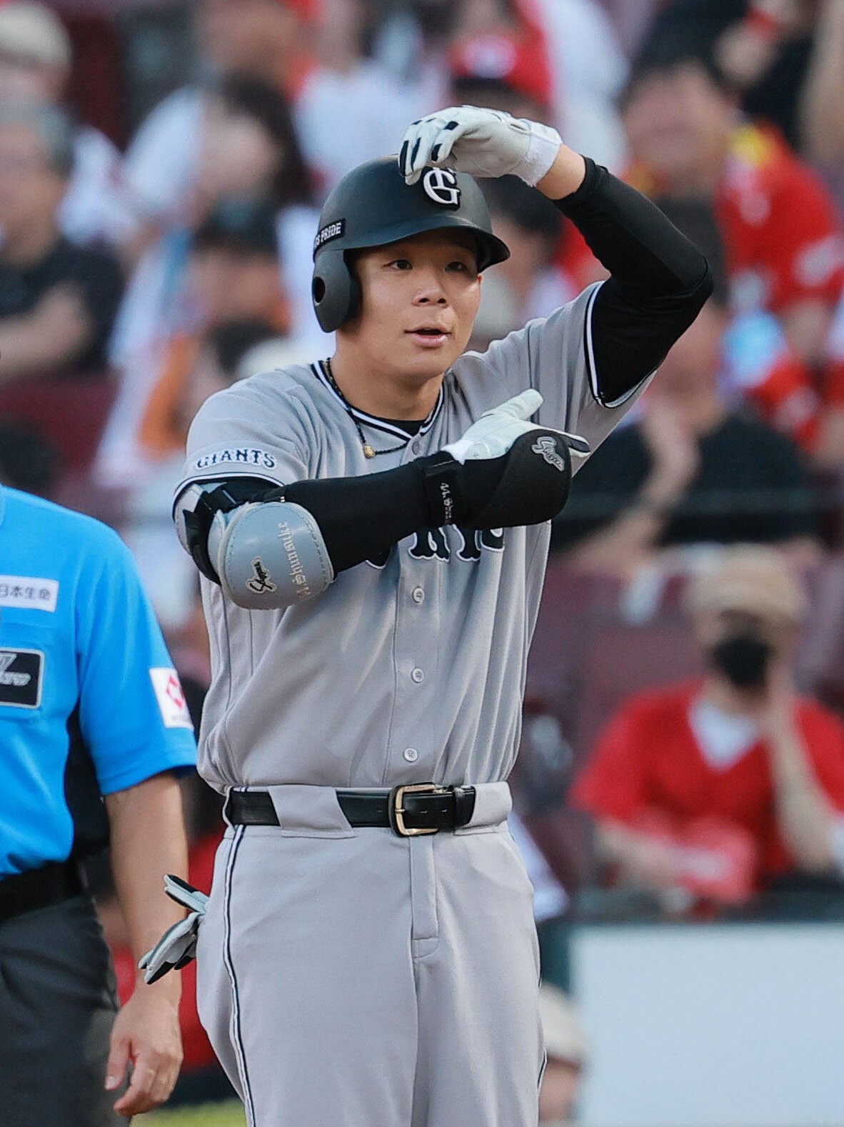巨人佐々木俊輔（26年9月撮影）