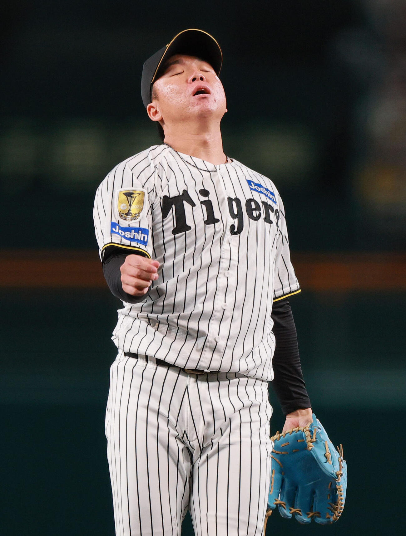 阪神対DeNA　阪神先発の村上頌樹（撮影・上山淳一）