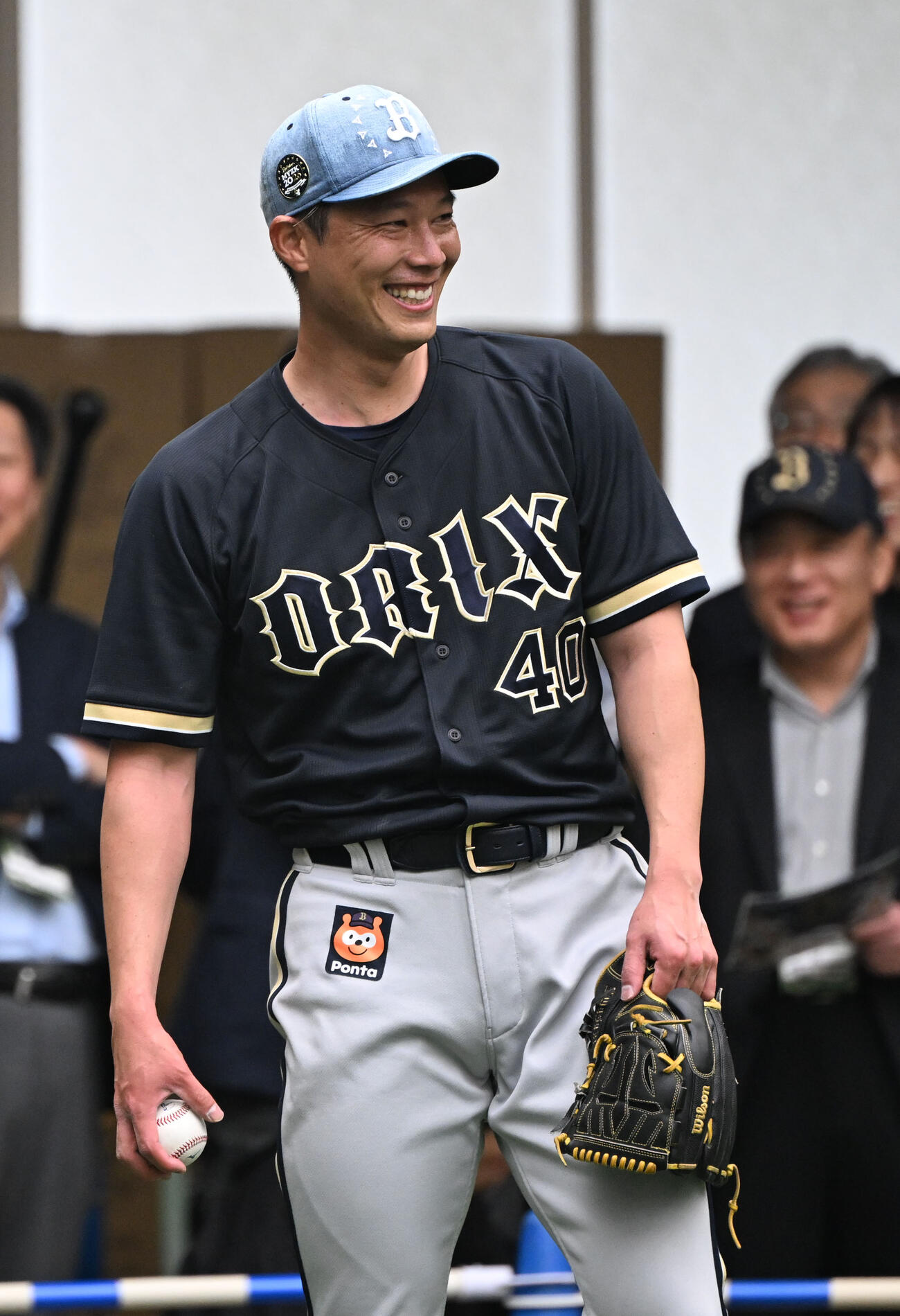 オリックス岩崎翔（2026年2月撮影）