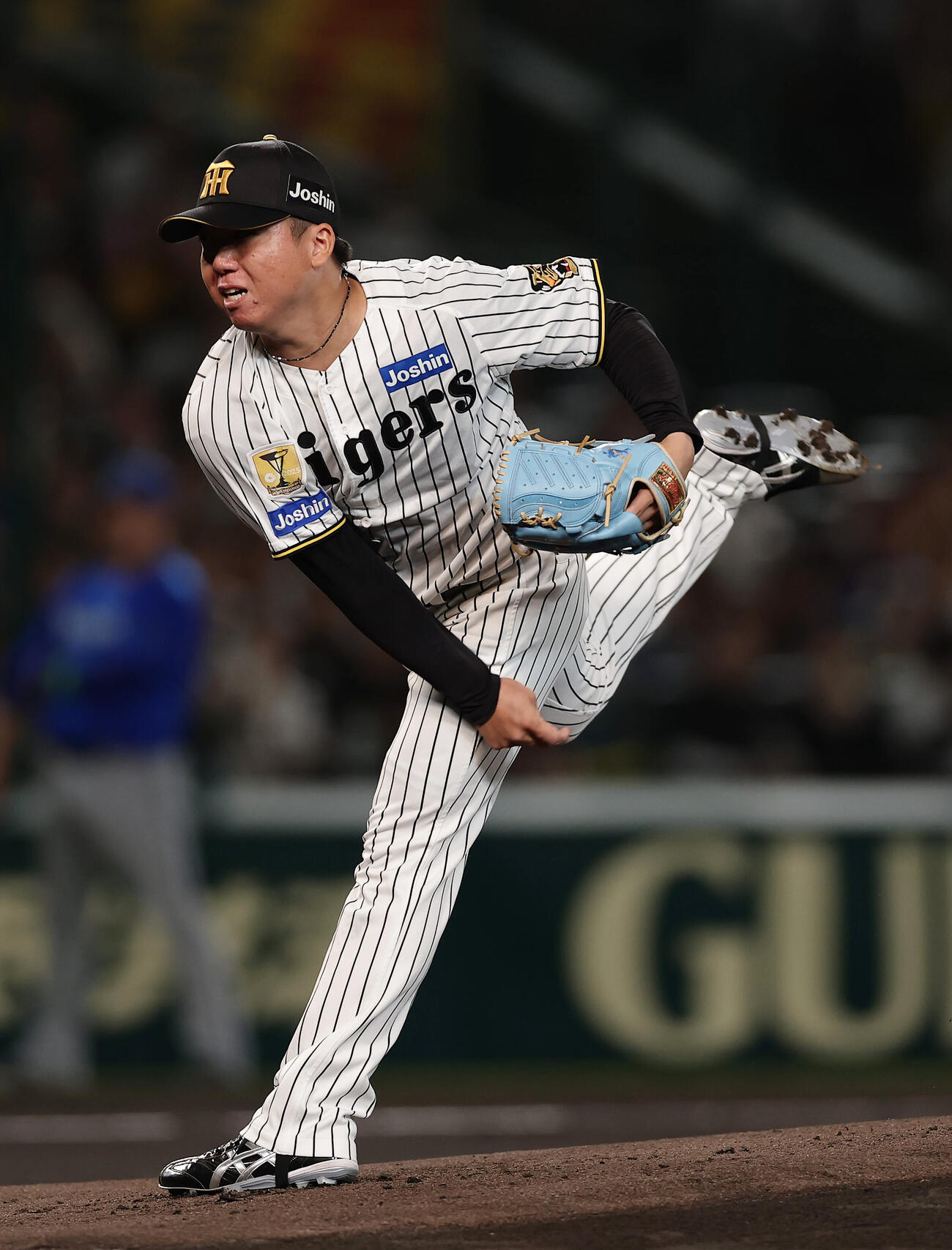阪神対DeNA　力投する阪神先発の村上頌樹（撮影・前田充）