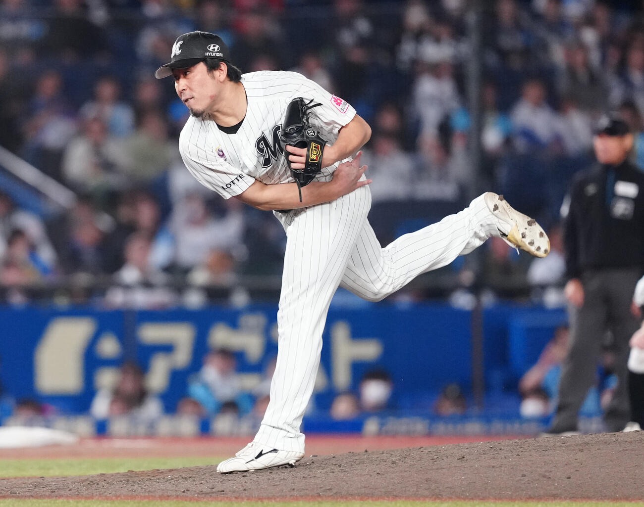 ロッテ八木彬（2026年10月撮影）
