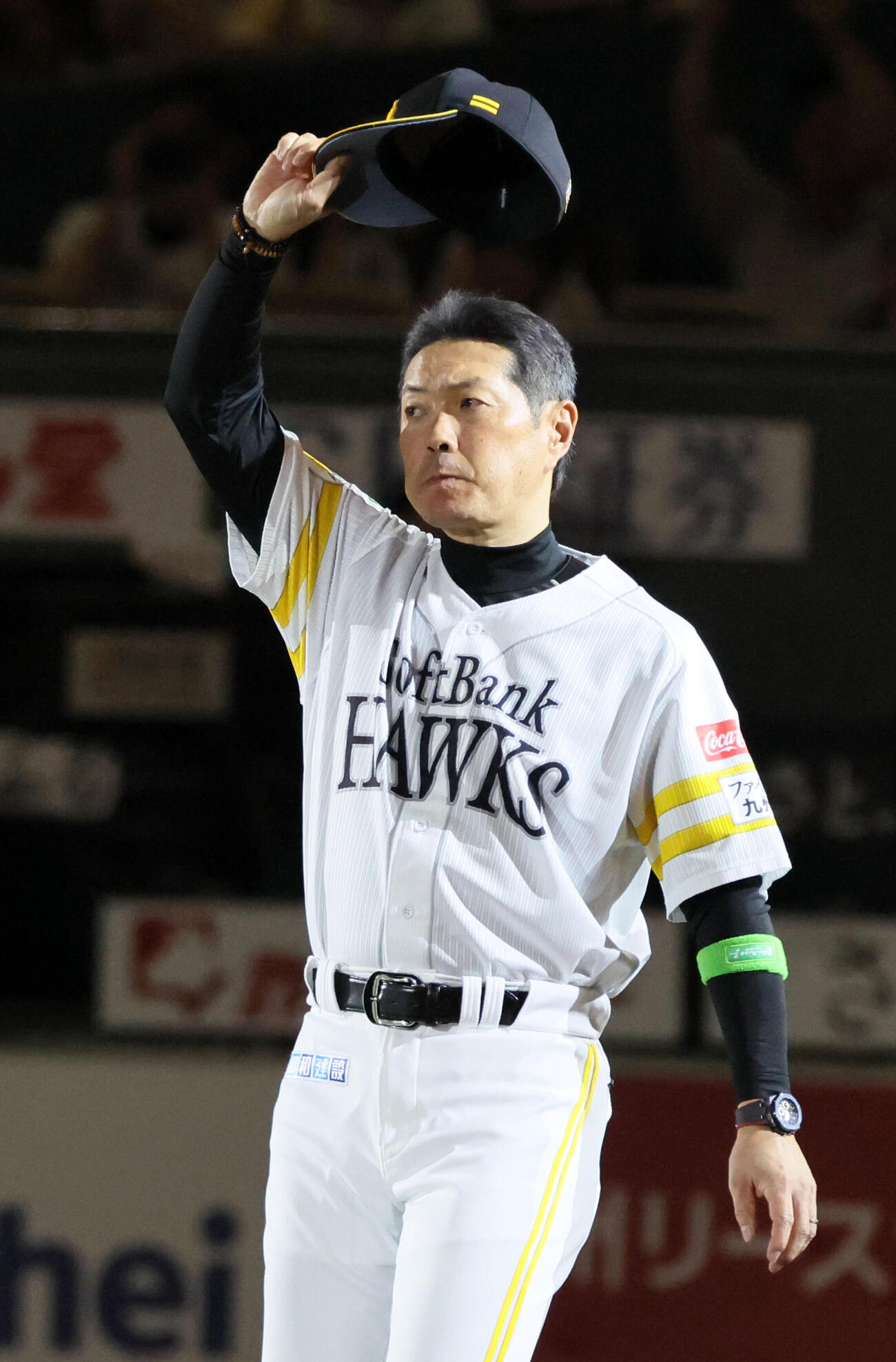 ソフトバンク対日本ハム　勝利したソフトバンク小久保裕紀監督（撮影・加藤孝規）