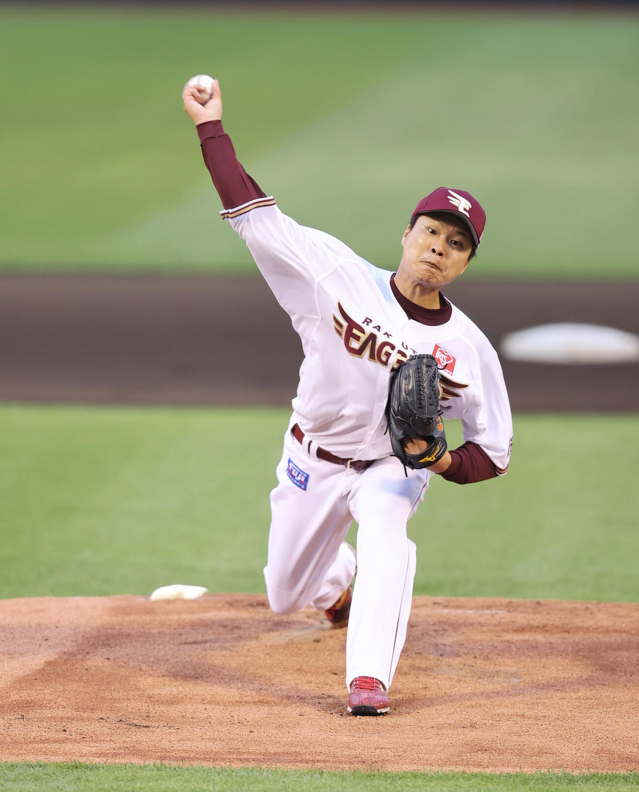 楽天選手時代の釜田佳直（2021年6月29日撮影）