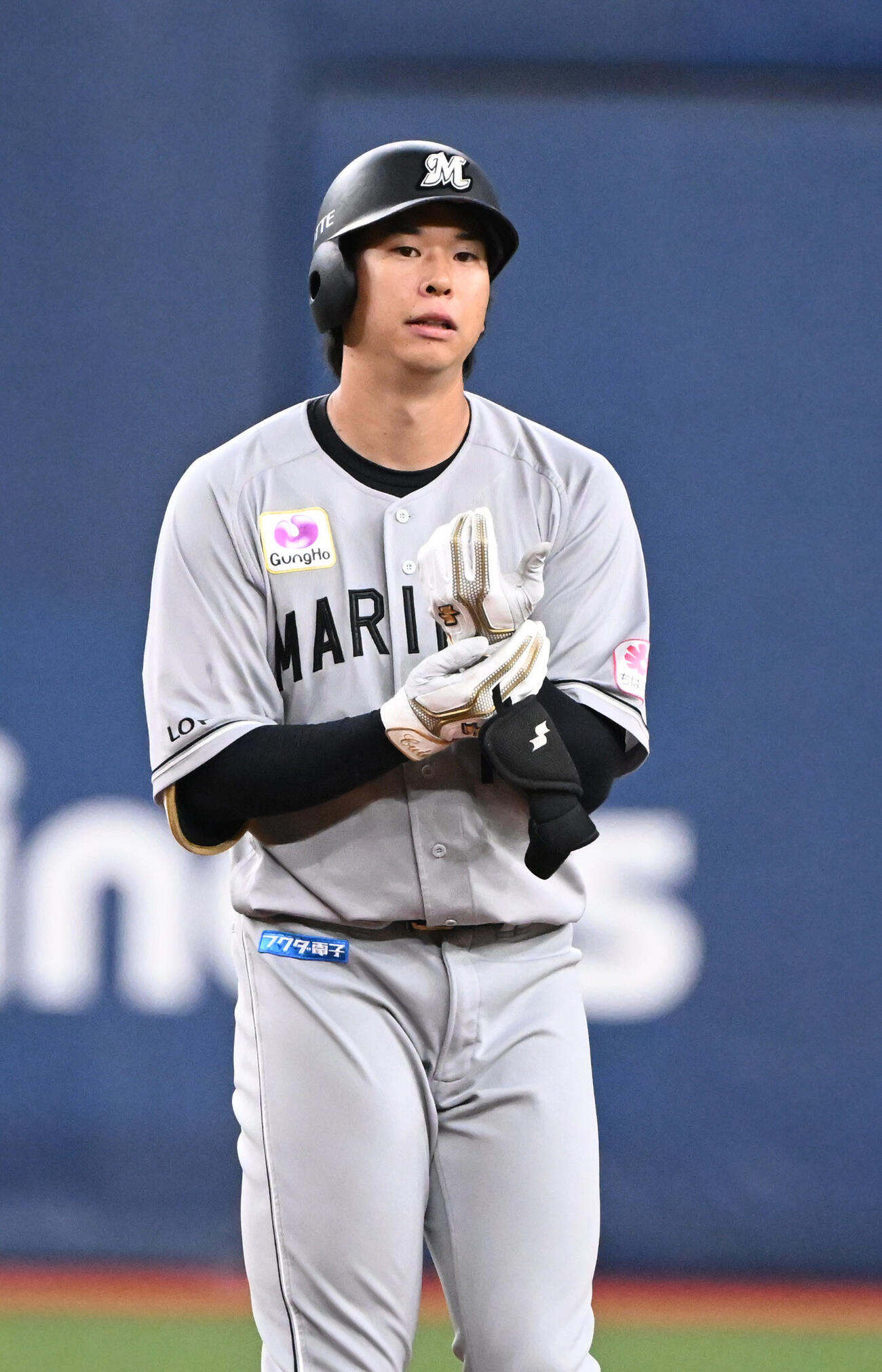 ロッテ上田希由翔（2026年9月撮影）