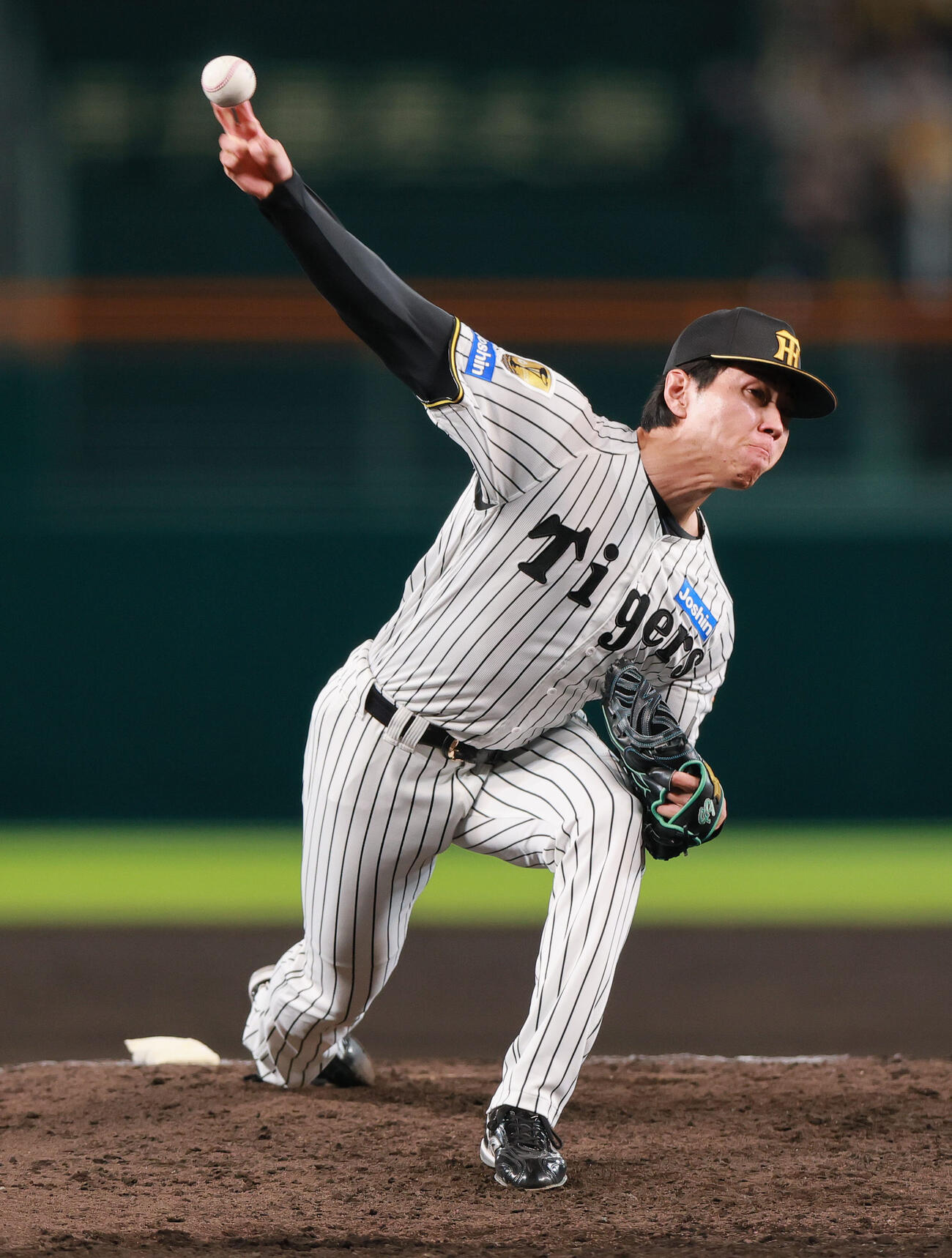 阪神対DeNA 9回表に登板する阪神工藤泰成（撮影・上山淳一）