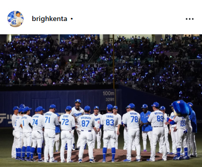 ブライト健太のインスタグラムから