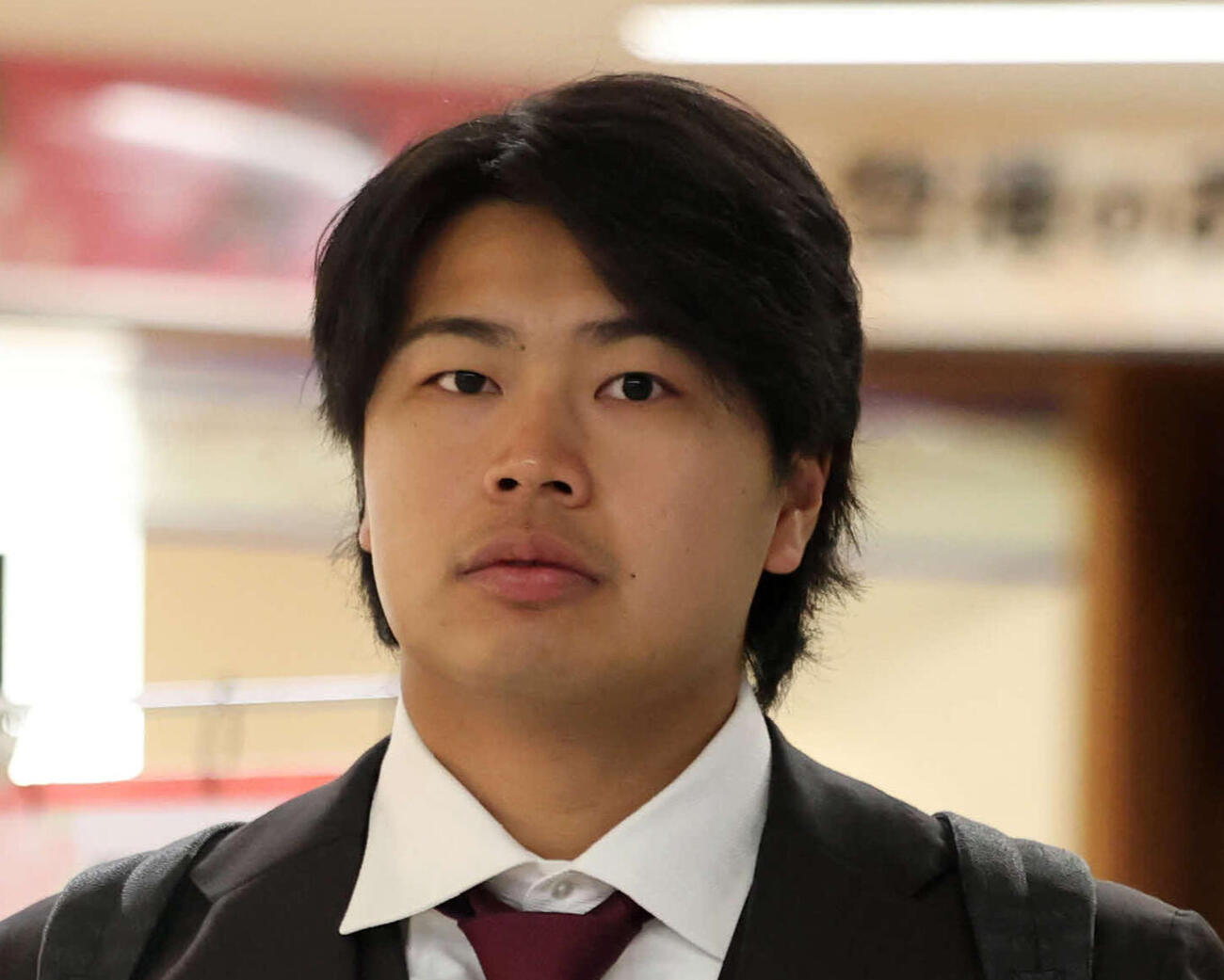 巨人松浦慶斗（2026年2月撮影）