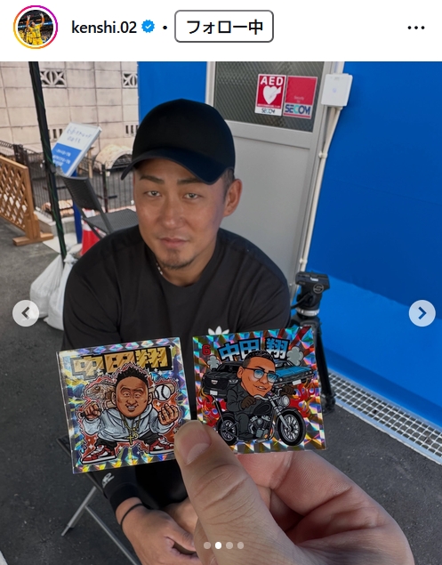 杉谷拳士さんのインスタグラムから