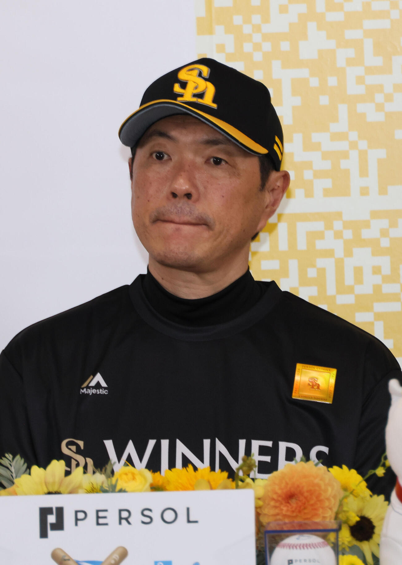 ソフトバンク対日本ハム　会見する小久保裕紀監督（撮影・加藤孝規）