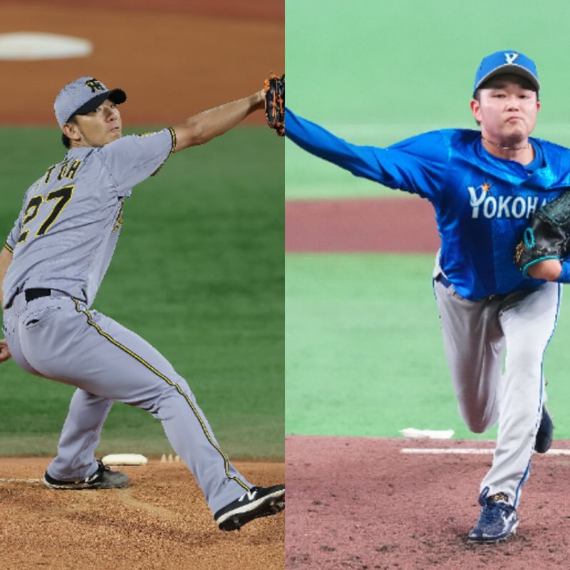 阪神伊藤将司とDeNA石田裕太郎