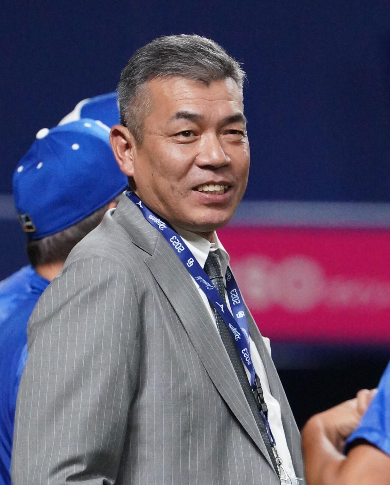 今中慎二氏（2023年8月撮影）