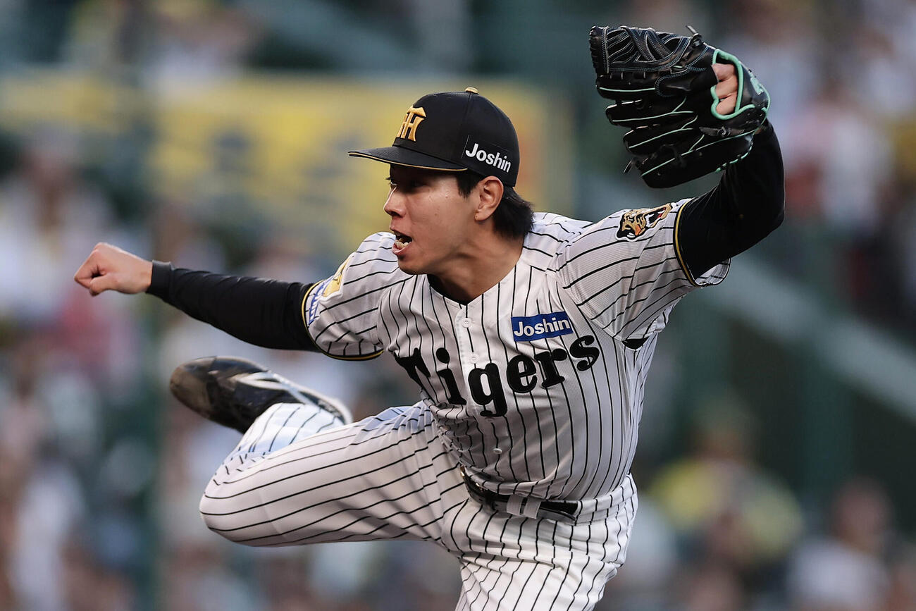 阪神対DeNA　阪神4番手の工藤泰成（撮影・前田充）