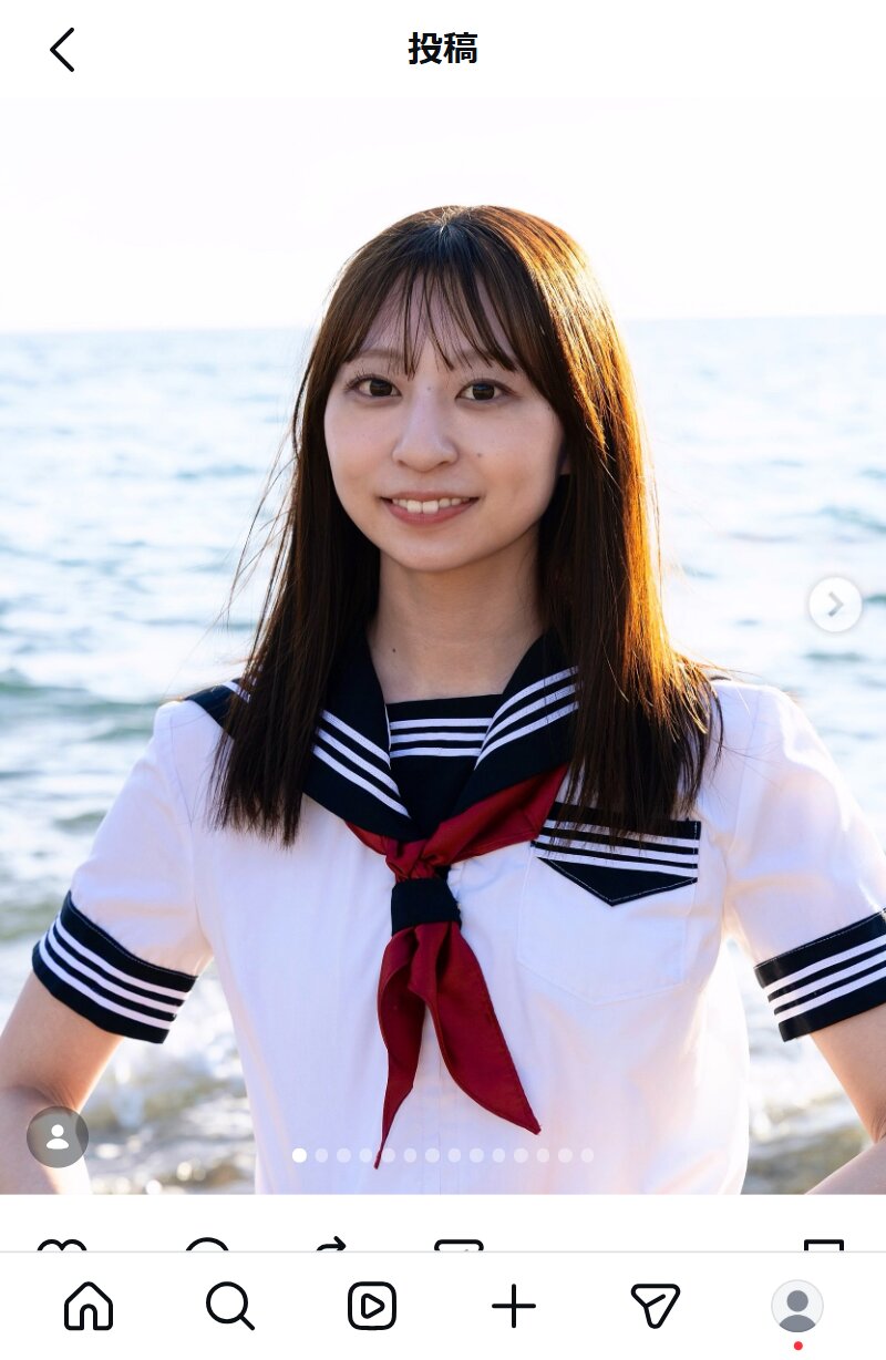 原藤由衣のインスタグラムから