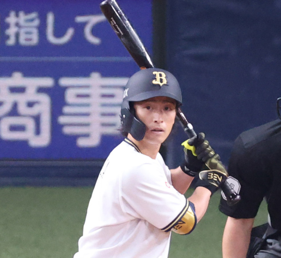 オリックス時代の福田周平氏（2024年撮影）