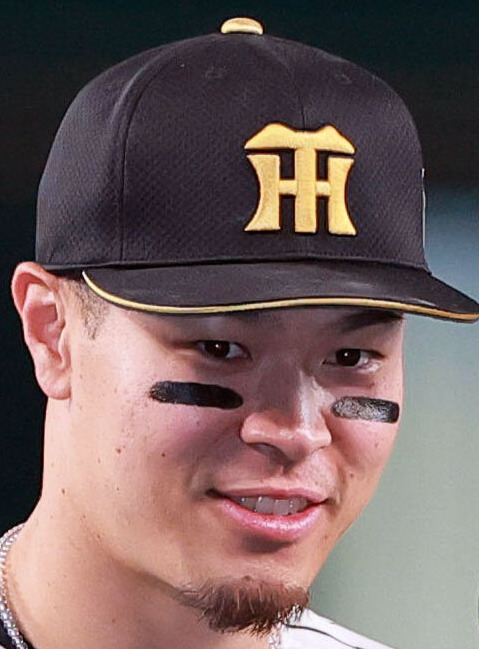 阪神佐藤輝明（2026年10月撮影）
