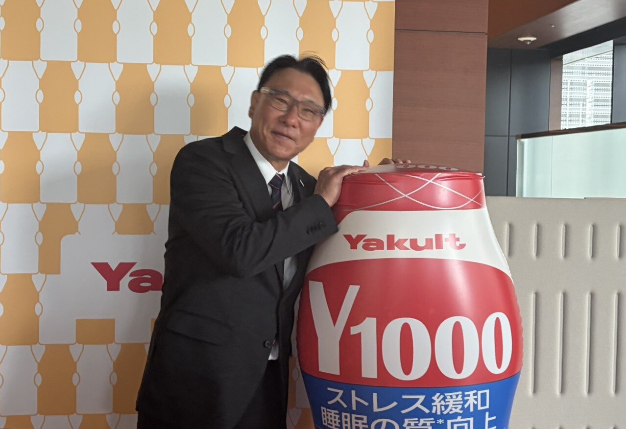 ヤクルト本社で成田裕オーナーへの報告を行ったヤクルト池山隆寛監督（撮影・塚本光）