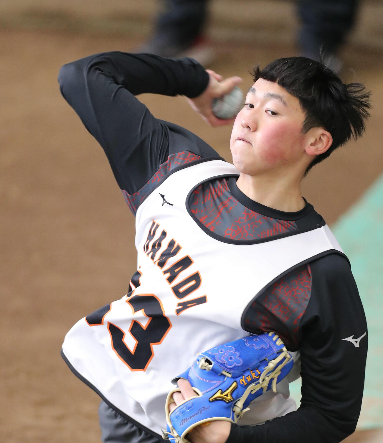 巨人花田侑樹投手（2022年撮影）