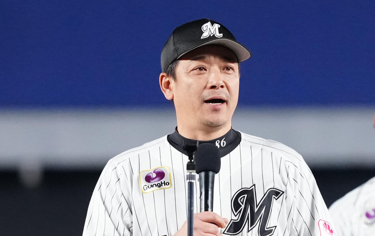 ロッテのサブロー監督（2026年10月撮影）