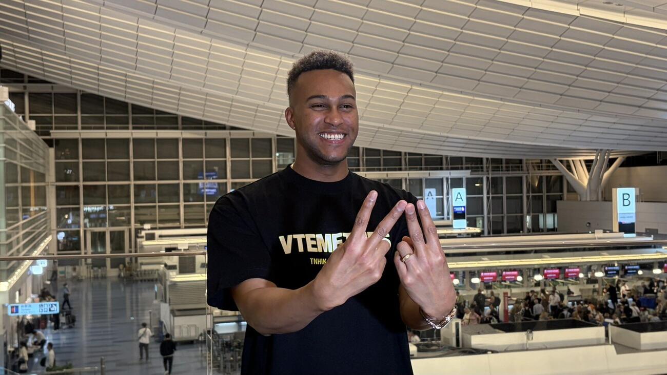 帰国する巨人ライデル・マルティネス