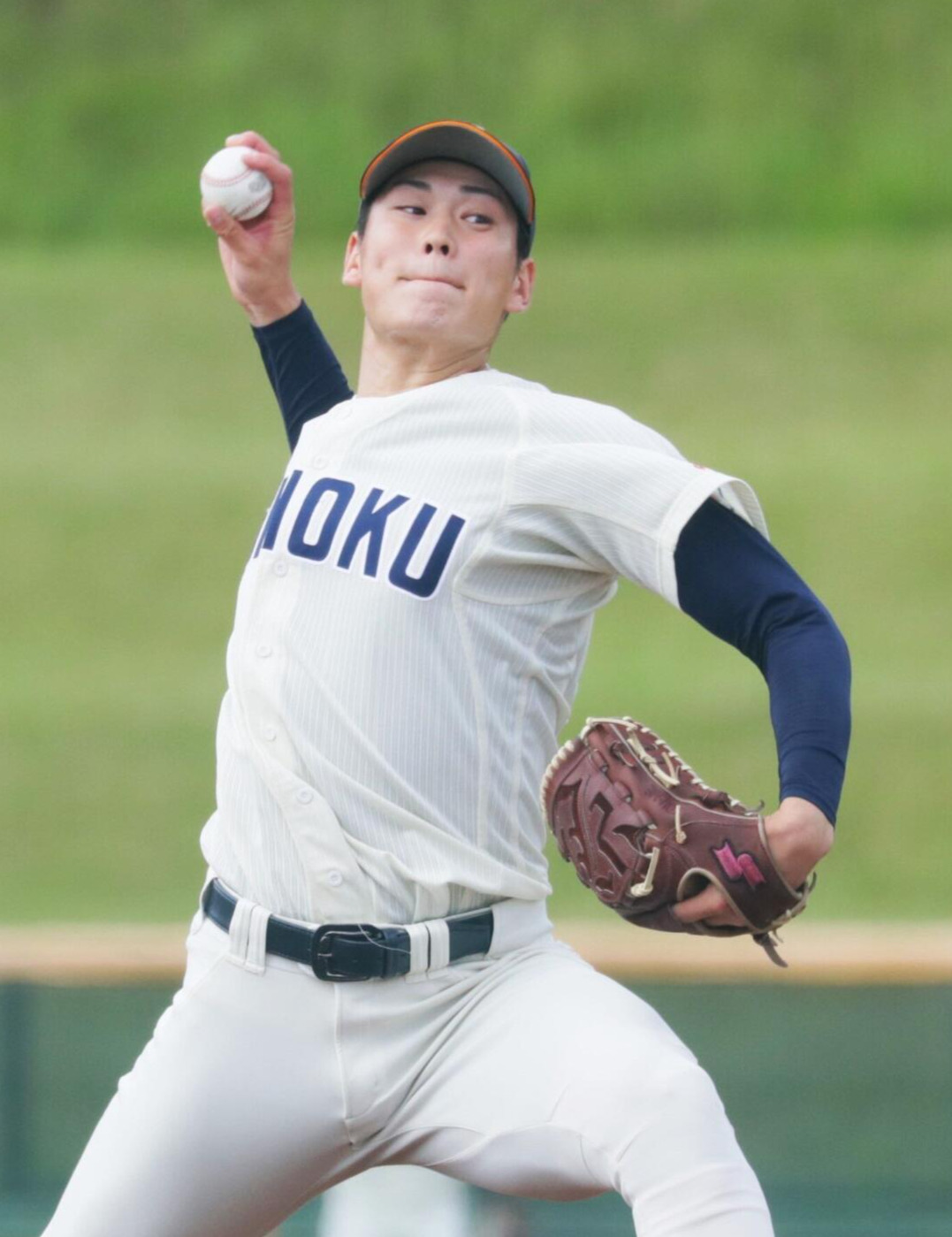 東北福祉大・猪俣駿太（2026年10月撮影）
