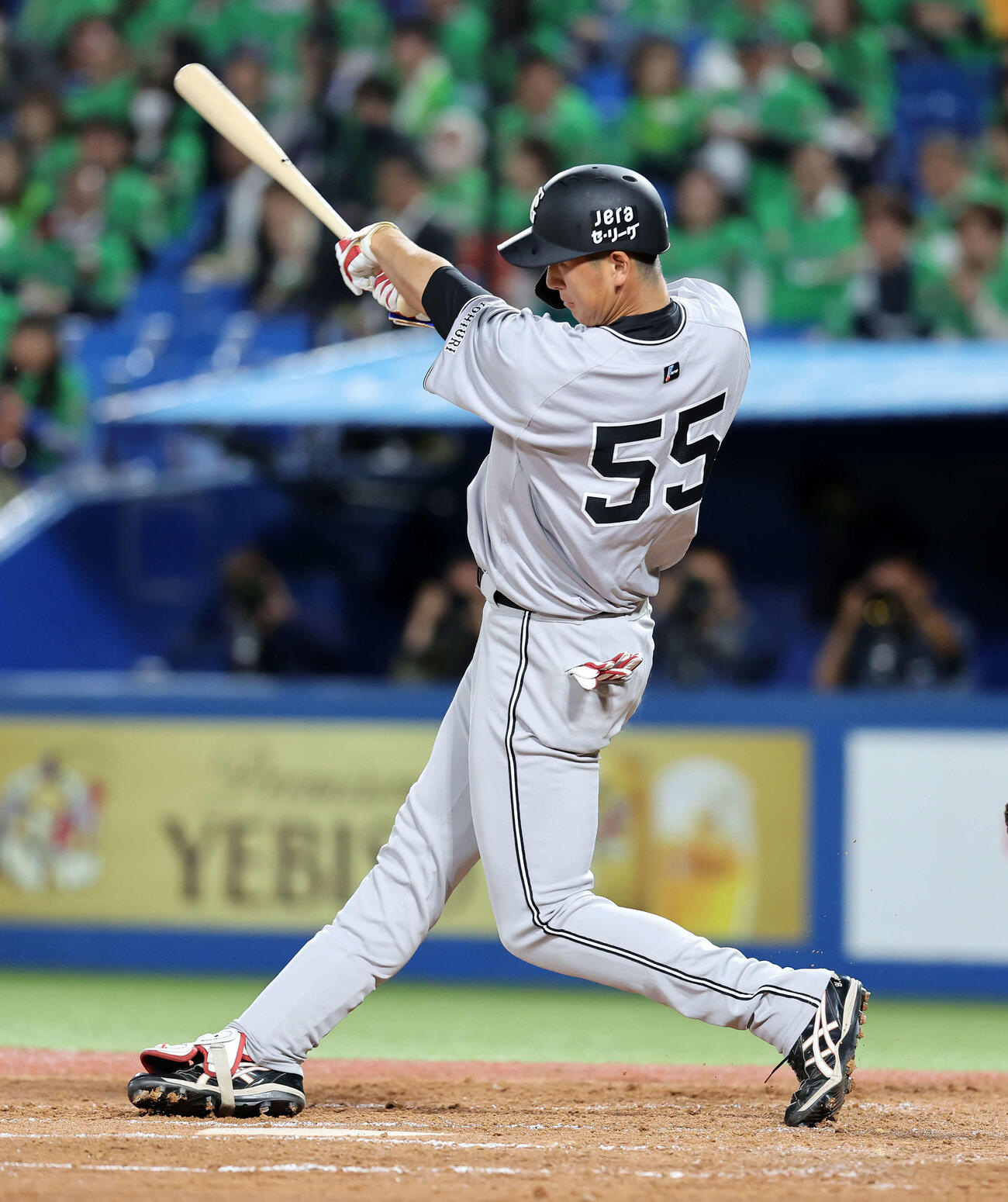 巨人時代の秋広優人（2024年5月10日撮影）