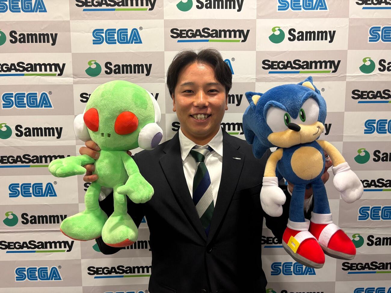 ヤクルトから育成3位指名を受けたセガサミー・尾崎完太（外部提供）