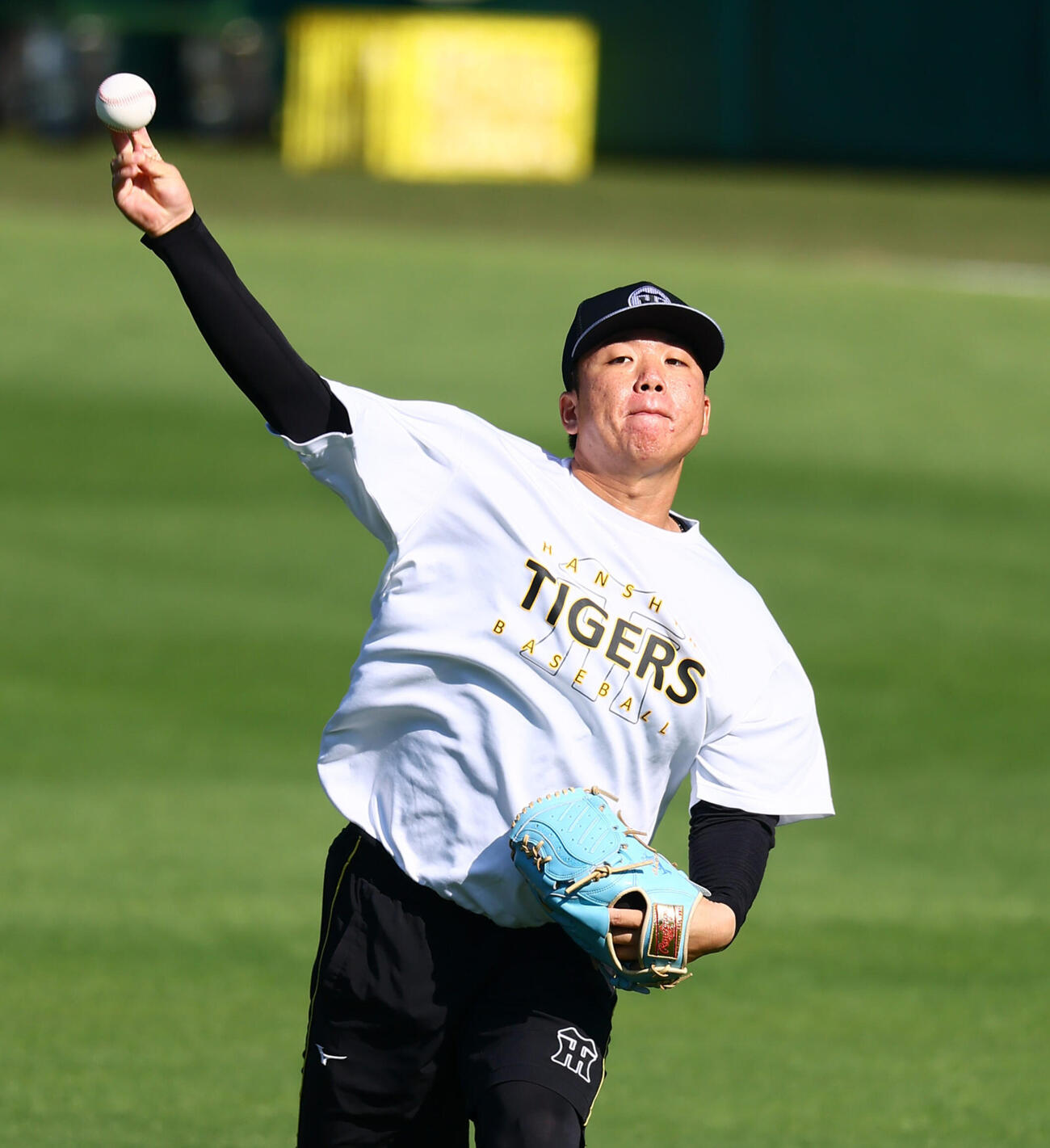 阪神村上頌樹（2026年10月撮影）