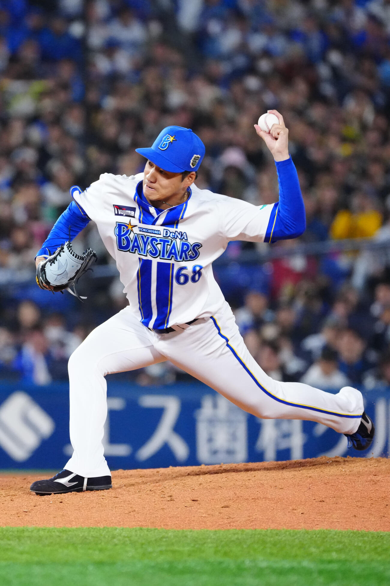 DeNA対ソフトバンク　DeNA6番手の岩田将貴（撮影・江口和貴）