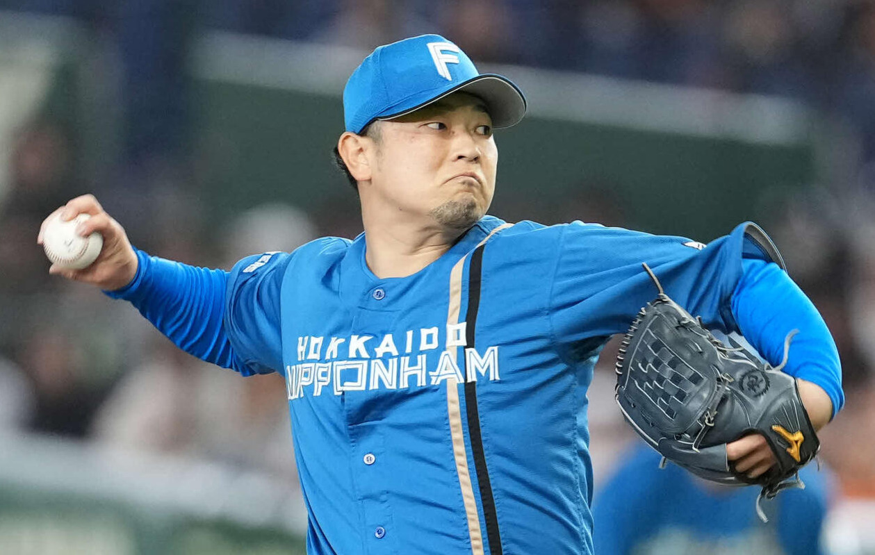 日本ハム池田隆英（2026年3月撮影）