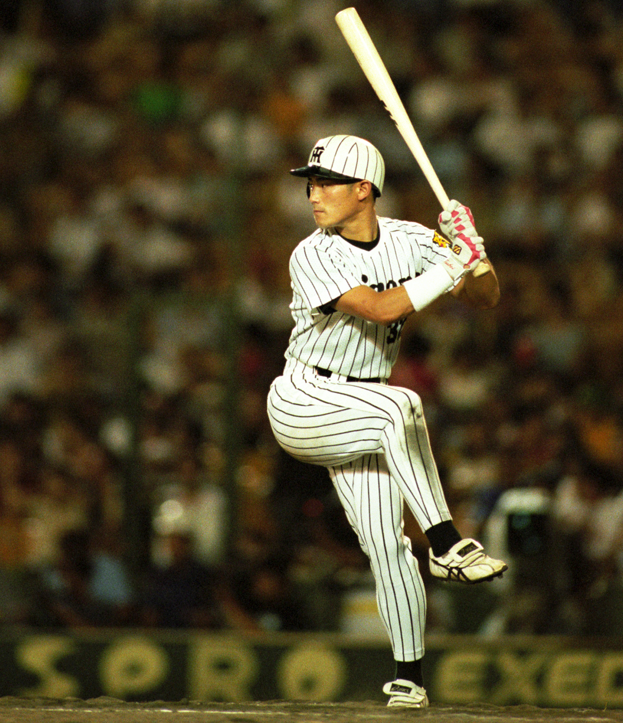 現役時代の坪井智哉氏（1998年撮影）