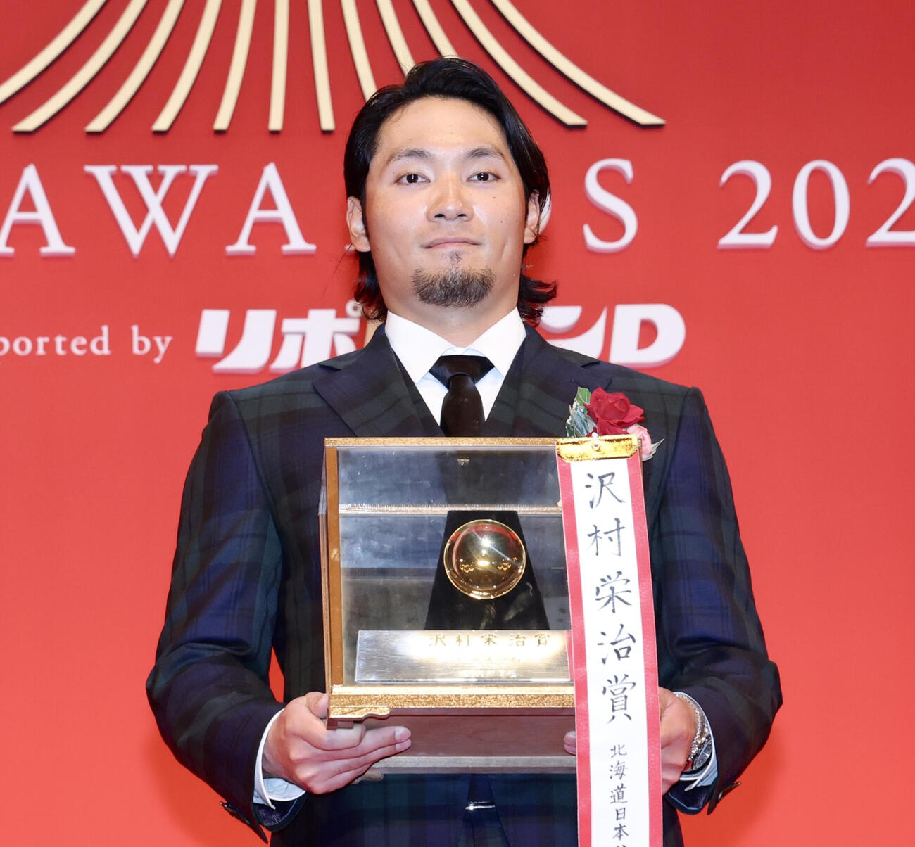 昨年「沢村賞」を受賞した日本ハム伊藤大海（2025年11月26日撮影）