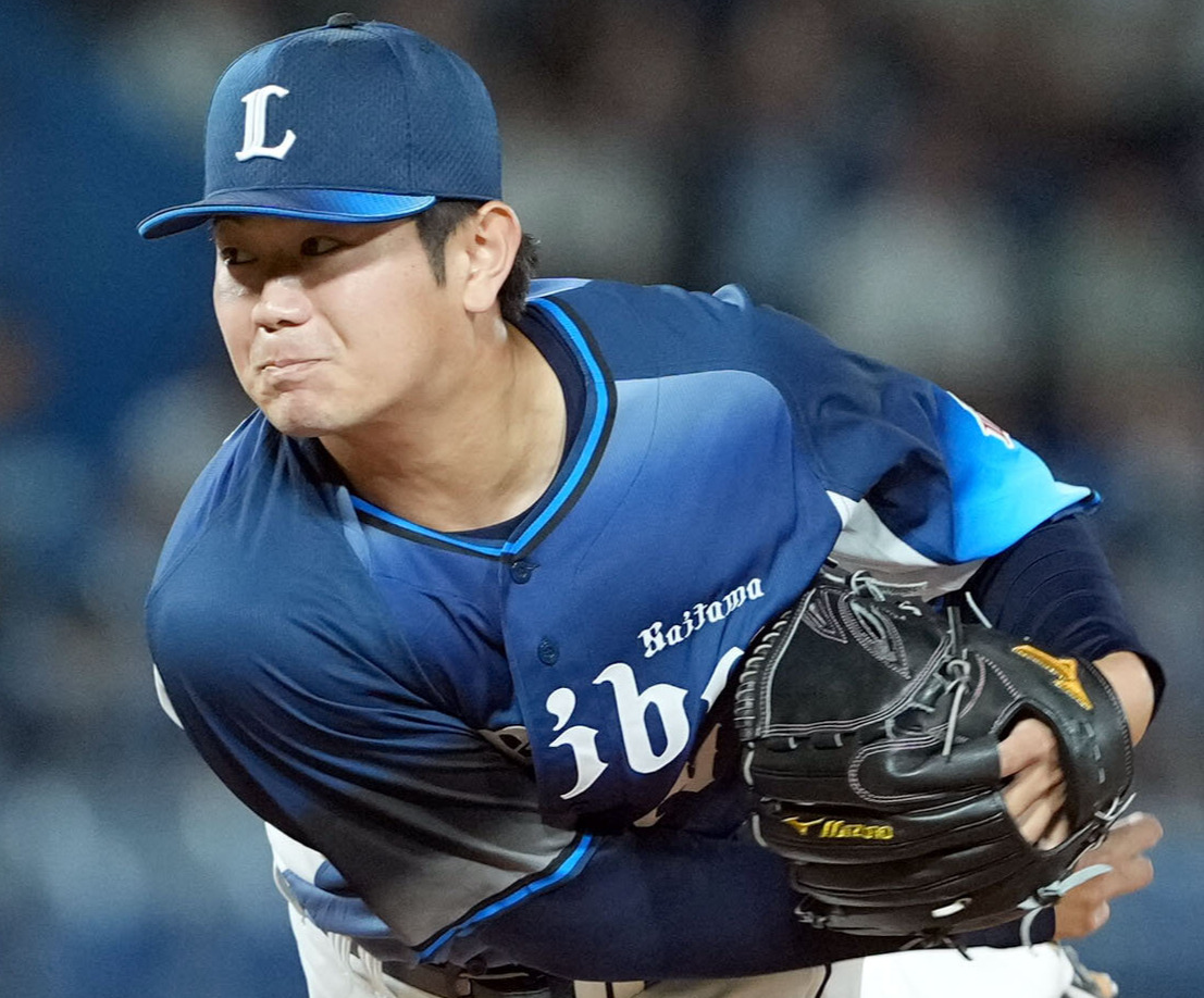 ヤクルト対西武　12回からマウンドに上がった西武青山美夏人（撮影・たえ見朱実）＝2026年5月27日