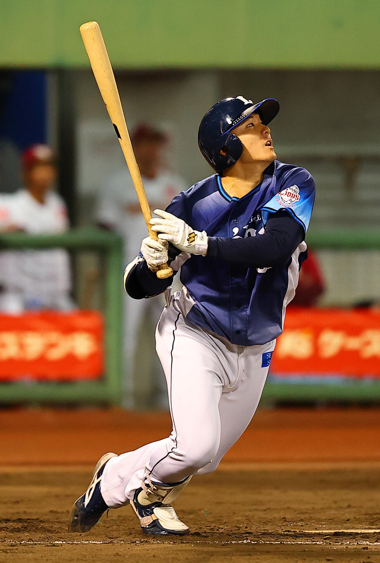 オリックスから移籍後、初安打とする西武茶野篤政（2026年6月撮影）